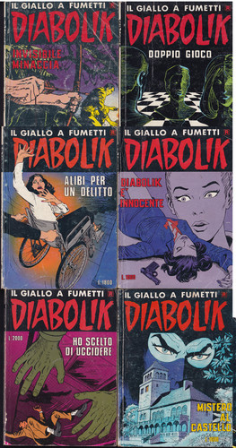 Diabolik originali costola - diabolik,
