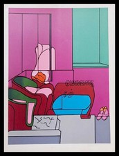 Valerio ADAMI : CHOCOLAT, lithographie originale 1970