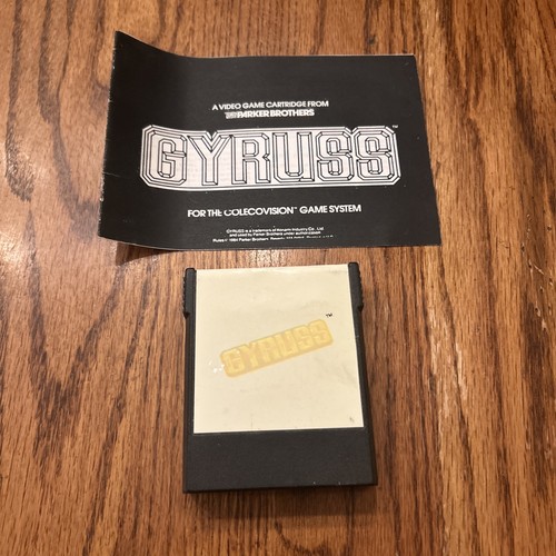 Gyruss colecovision 1984 - gyruss, (colecovision,
