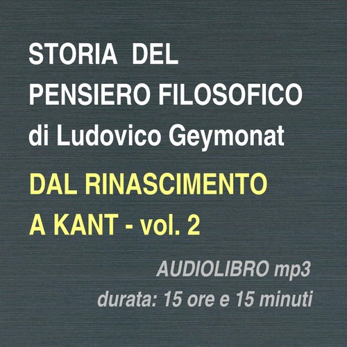 Audiolibro storia del - storia, pensiero
