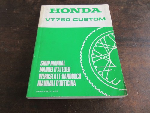 Honda vt750c vt750 custom - honda, 1987