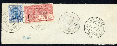 Libia lire floreale - libia-1,25,