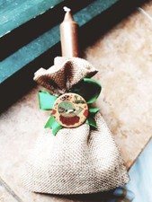 20 Sacchetti confetti rustici hand made Bomboniera Matrimonio Battesimo comunion