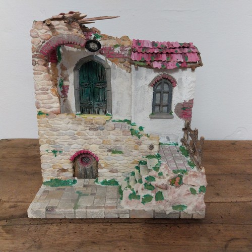 Diorama casa colonica presepe - casa,