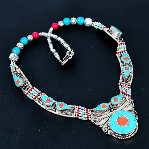 Collana etnica tibetana - , in