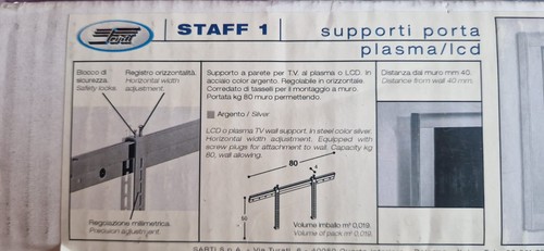 Supporto staffa muro per - , tv