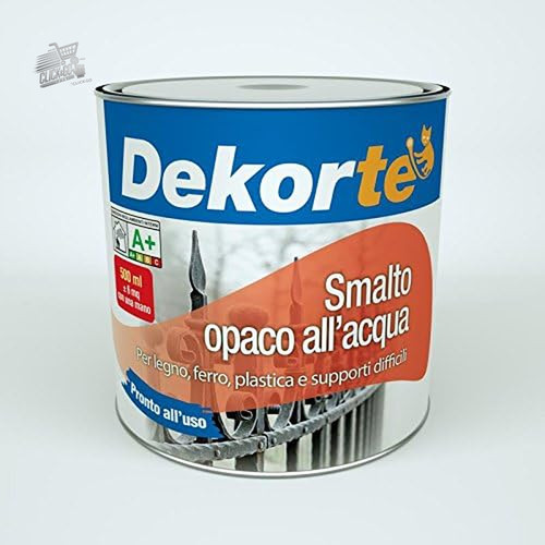 Smalto acqua opaco giallo - acqua,
