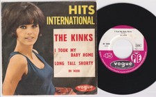 The KINKS * 1964 GERMANY / FRANCE 45 * Non UK 7" * MOD FREAKBEAT * Listen!