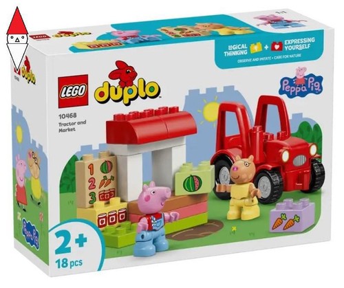 Costruzione lego trattore - trattore, e