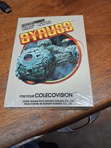 Gyruss colecovision 1984 - gyruss,
