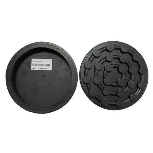 Tampone cuffia gomma - tampone, tondo
