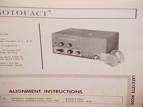 1963 lafayette radio - 1963,