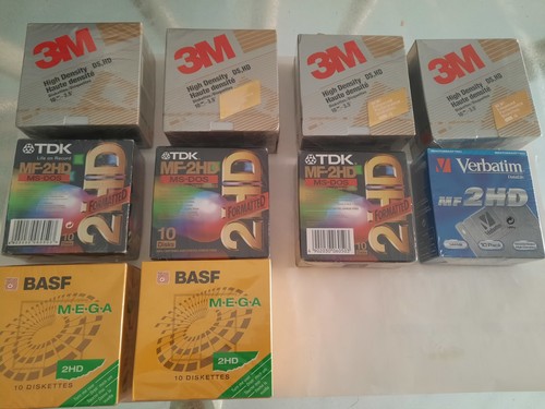 Lotto 100 tdk basf - tdk, verbarim