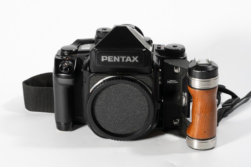 Pentax poignée bois - poignée, /