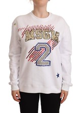 Maglione MSGM bianco cotone