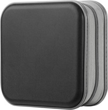 Porta CD Custodia, Plastica Dura Da 48 Capacità Porta CD Borsa Custodia CD Auto 