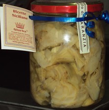 CARCIOFI SOTT 'OLIO ( Sicilia