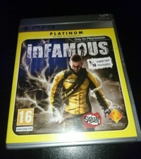 Infamous PS3 Playstation 3 PARI NUOVO COMPLETO DISCO MAI USATO ENG LEGGERE TUTTO