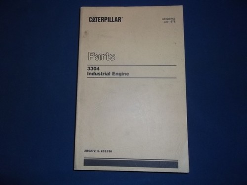 Cat caterpillar 3304 manuale - 3304,