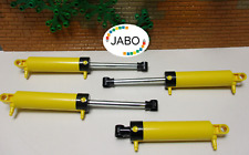 (D15) 4x Lego Technic 19467c01 Giallo Cilindro Pneumatico V2 2x11 42043 42053 42080