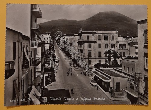 Cartolina torre del greco - torre,