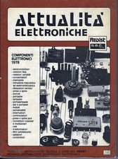 Catalogo Componenti elettronici manopole radio lampade transistor tasti GBC 1978