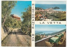 SESTRI LEVANTE - GENOVA - PENSIONE RISTORANTE BAR ".A VETTA" - VIAGG.1970 -45701