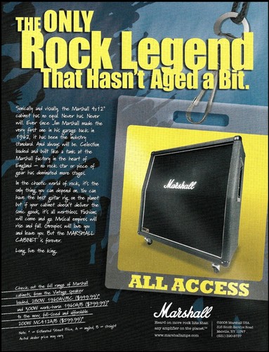 Marshall amplificatore cabinet - marshall,