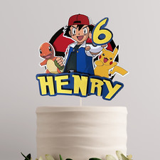 Pokemon Pikachu Cake Topper -