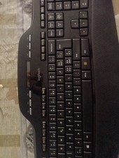 Logitech MK710 tastiera mouse set tedesco QWERTZ nero con ricevitore unificante