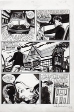 CARLO AMBROSINI - Tavola originale Dylan Dog n.46 "Inferni" p. 53