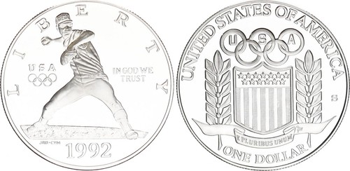 Usa dollaro argento 1992 - usa,