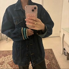 giacca denim zara oversize