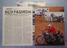 MOTOSPRINT989-PROVA / TEST-1989- HARLEY DAVIDSON FXLR 1340 - 3 fogli 