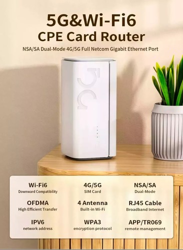 Wifi internet sim card - 5g,