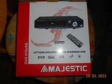 LETTORE   DVD  "  MAJESTIC "   in  Confezione Come Nuovo