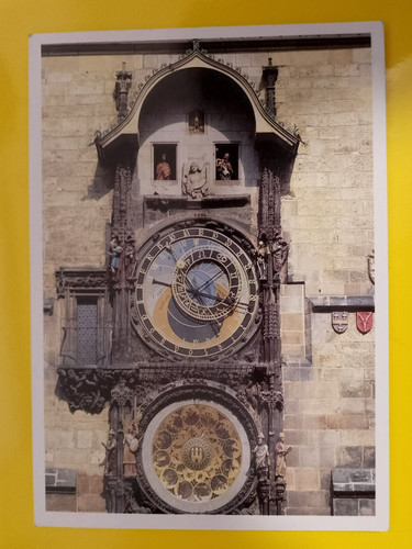 Cartolina viaggiata praga - cartolina,