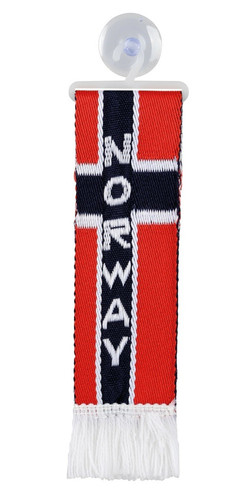 Mini bandiera norvegia doppia - bandiera,