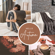 Soft Warm Fleece Blanket for