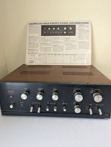 Sansui 555a solid state - sansui, solid-state
