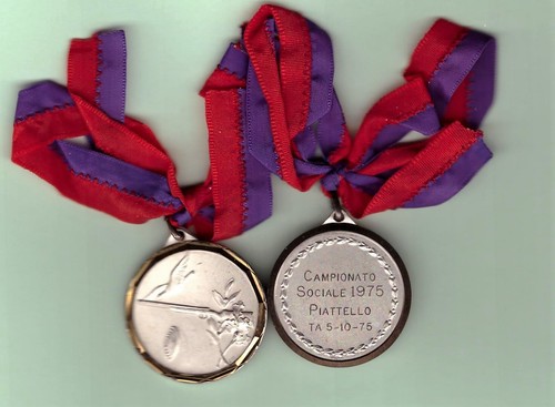 Medaglia campionato sociale - medaglia,