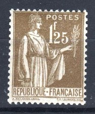 Francese Francobollo Timbro