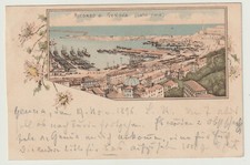 cartolina Ricordo di GENOVA - rnd - vg 1896 - fp