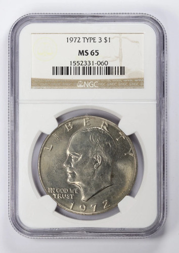 1972 1 eisenhower - 🇺🇸1972, $1