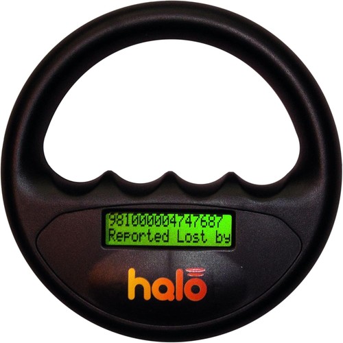 Halo microchip scanner nero - halo,