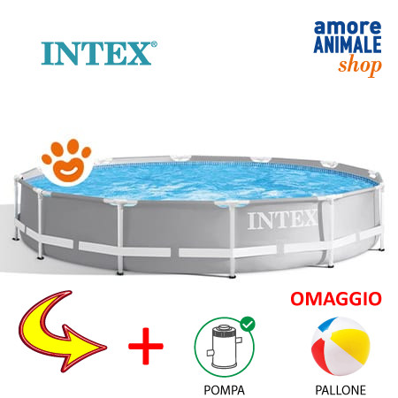 Intex piscina rotonda - piscina,