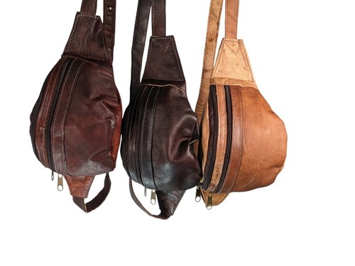 Biologico pelle bum borsa - biologico,
