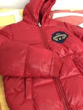 Giubbino Giubbotto Rosso Bambino Benetton Usato Poco Affare Bomber