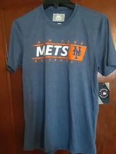 Majestic NY METS Mens S