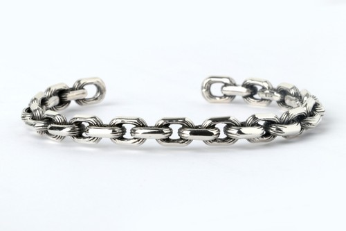 Bracciale uomo biker catena